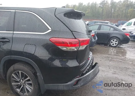 2018 Toyota Highlander Xle from USA, damaged, VIN 5TDJZRFH0JS887299